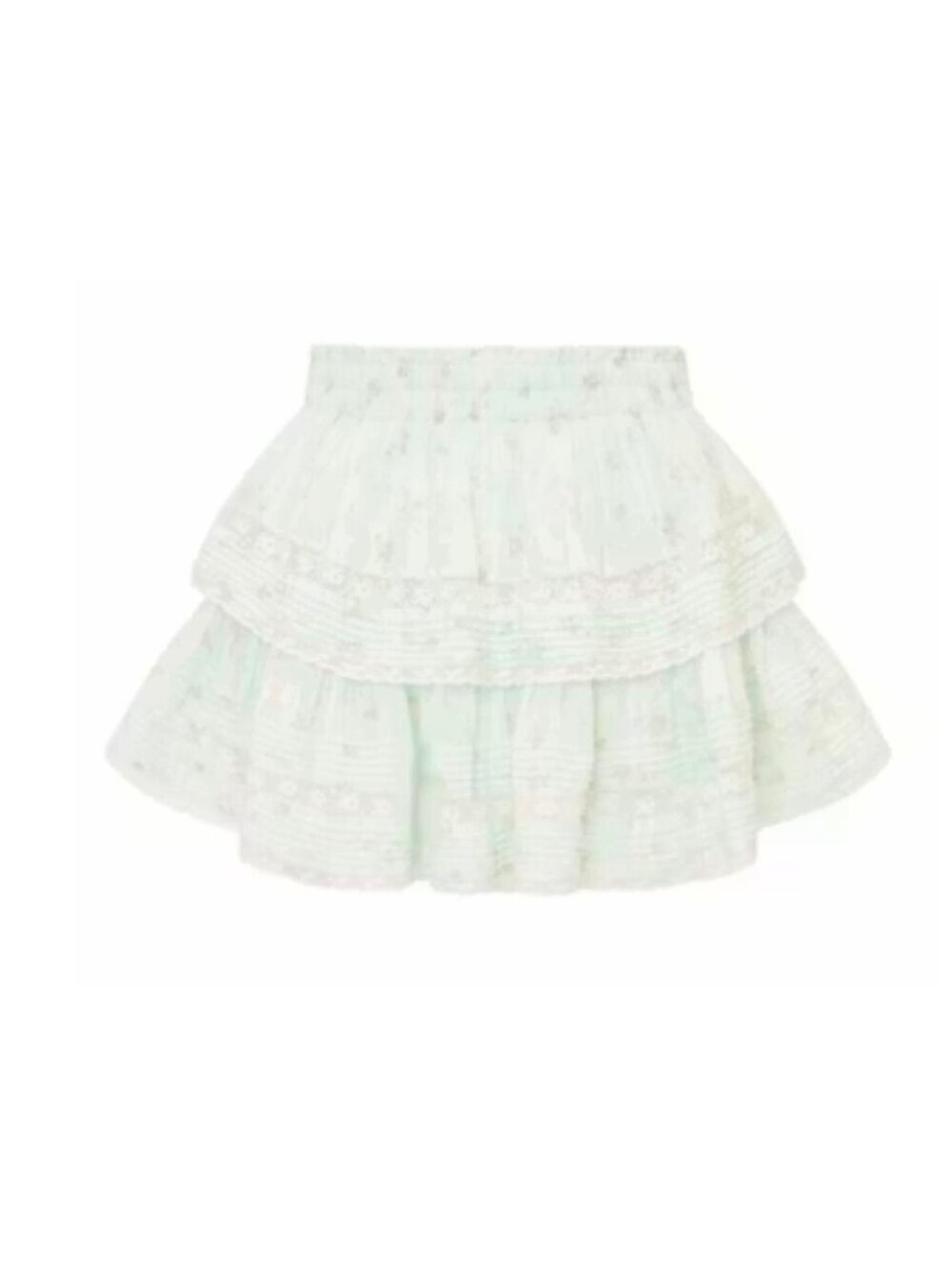 RUFFLE MINI SKIRT